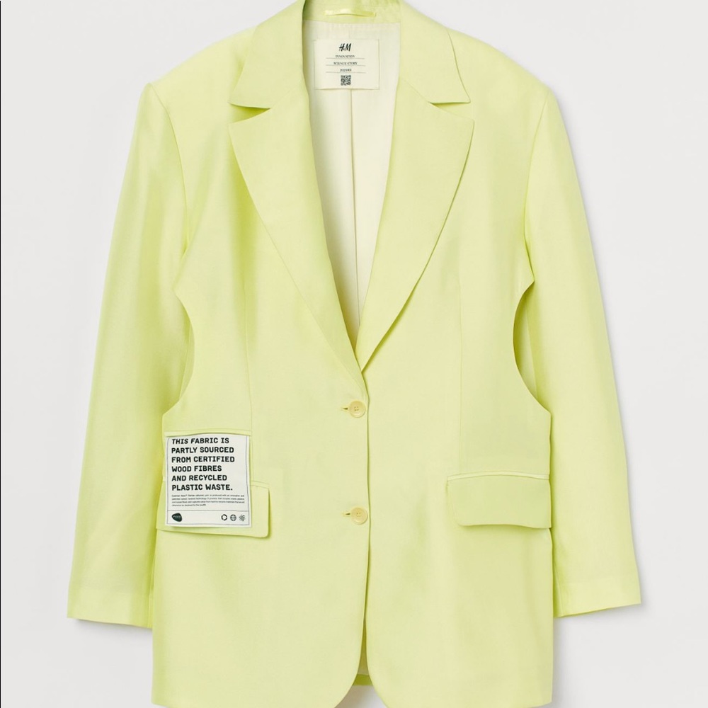 H&M Innovation NAIA Renew Jacket Neon Yellow